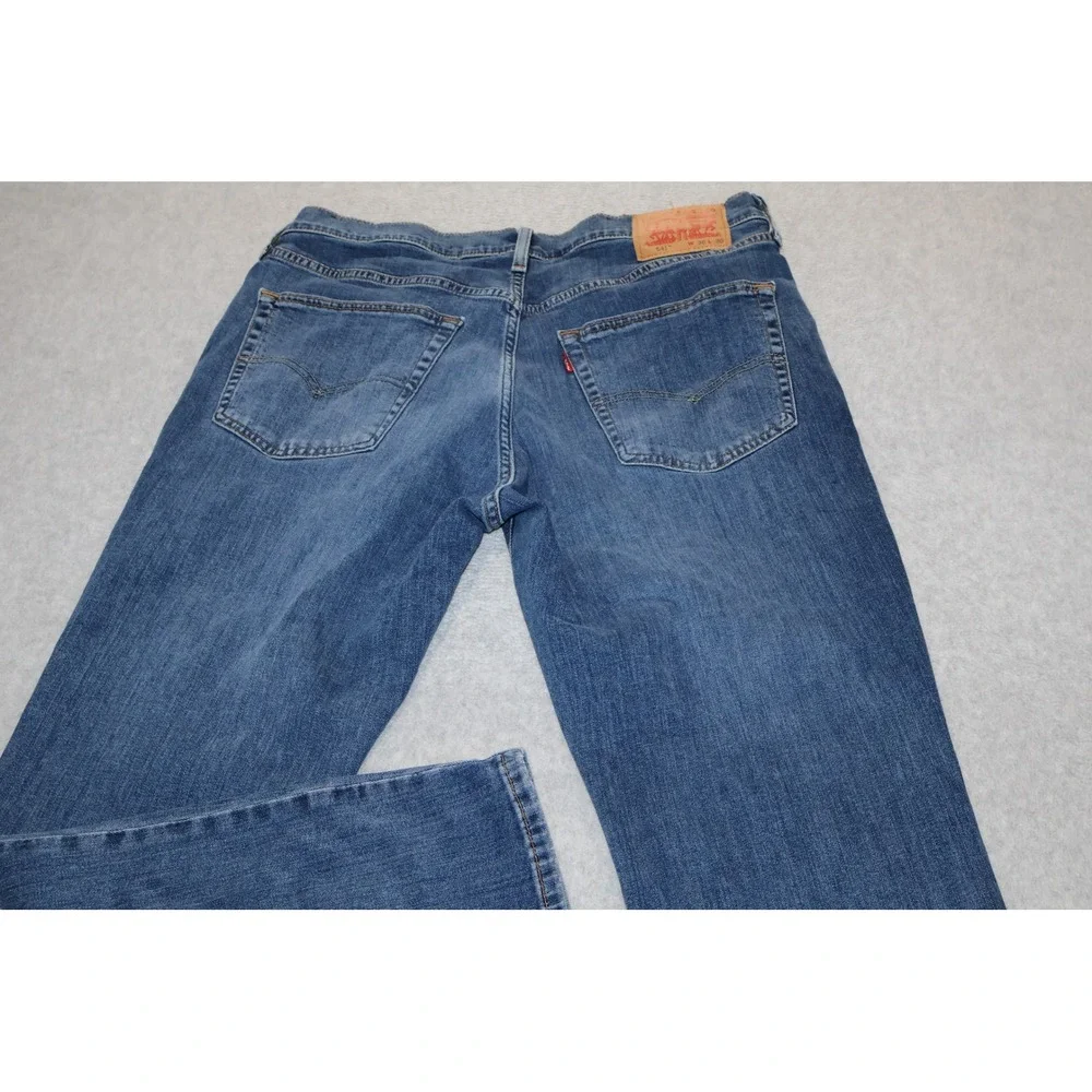 Levi's Strauss & Co 541 Jeans Mens 36x30 Blue Athletic Taper All Seasons Tech